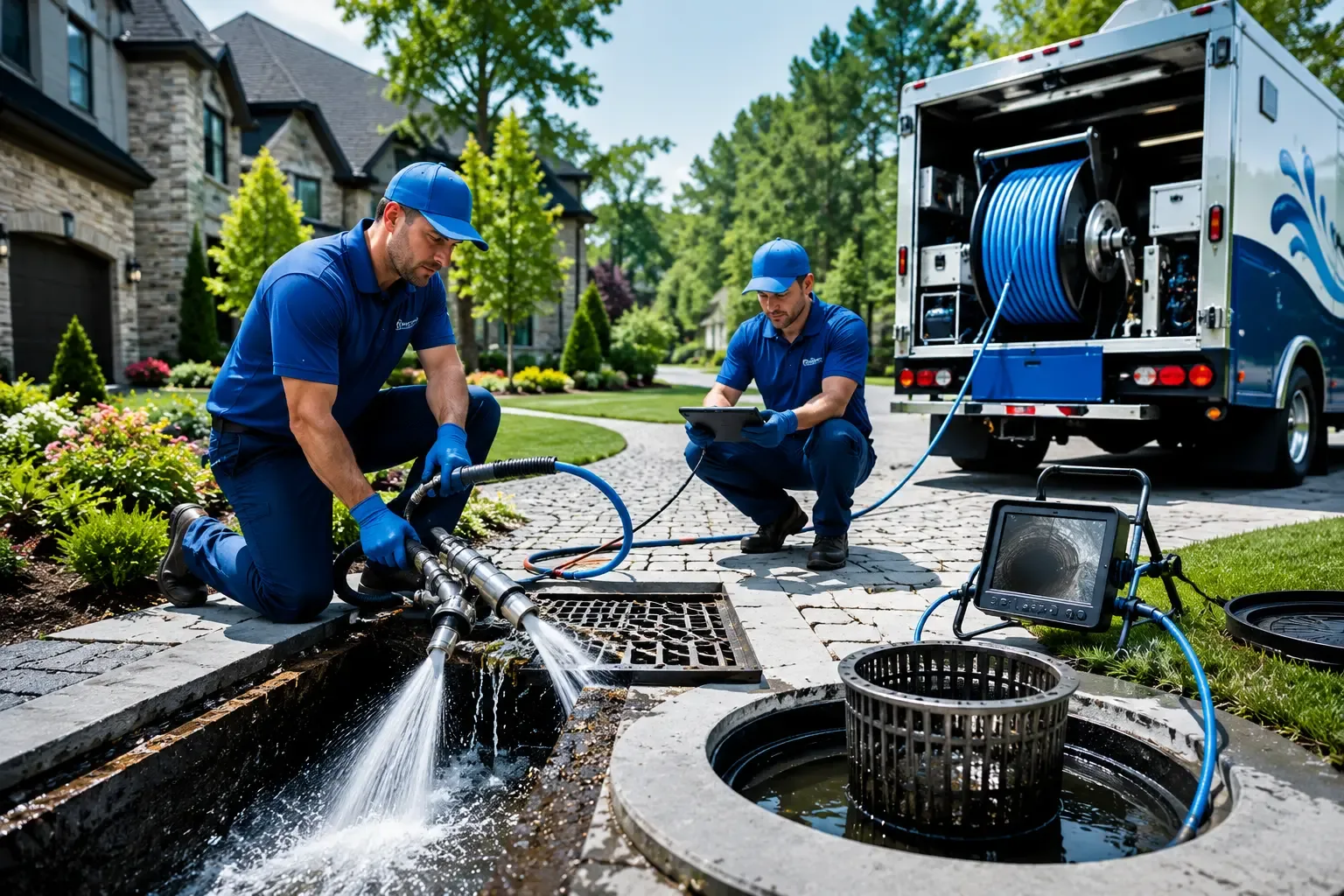 Local outdoor drain cleaning professionals in Powhattan, KS